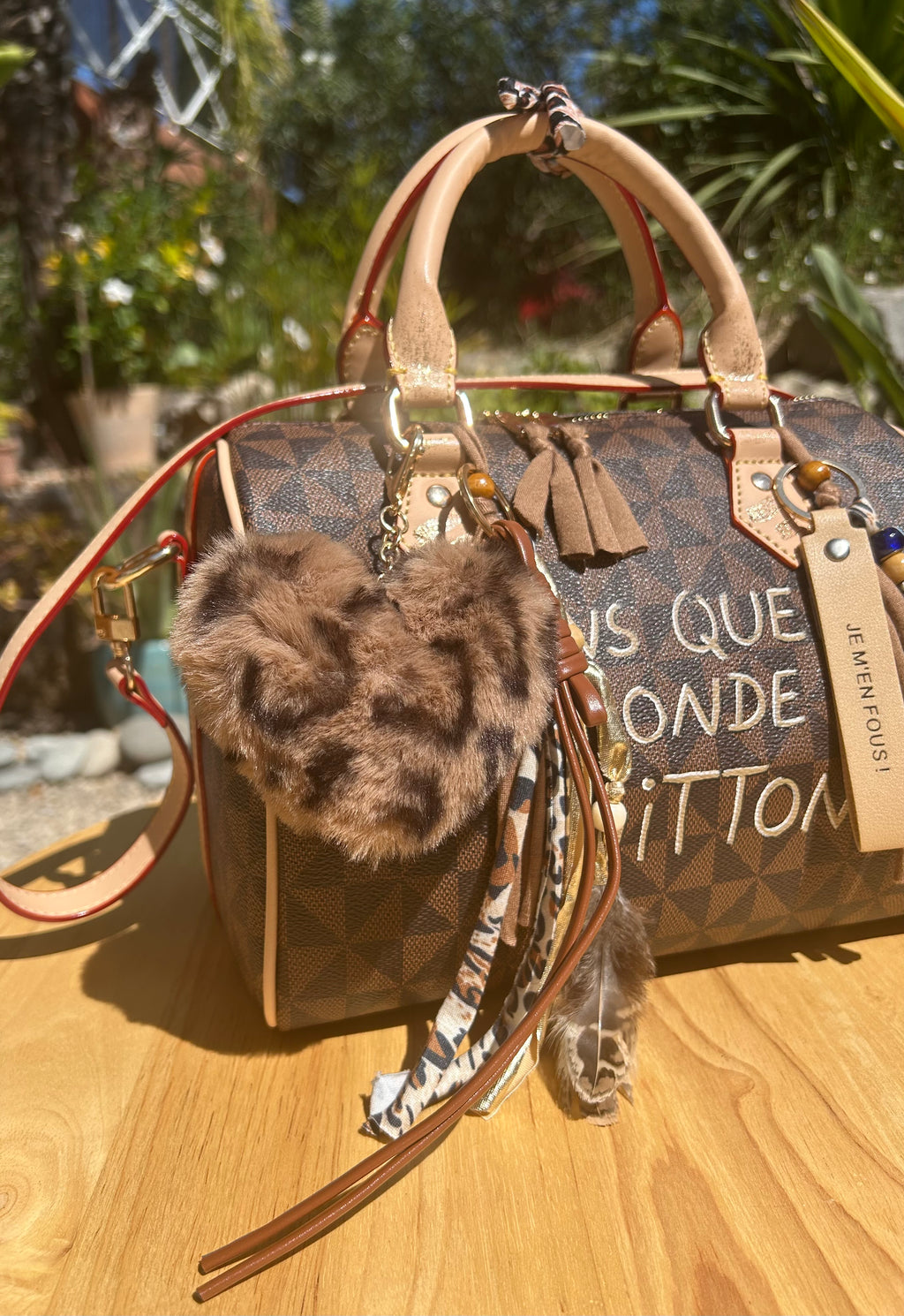 Sac Boston marron DQMV