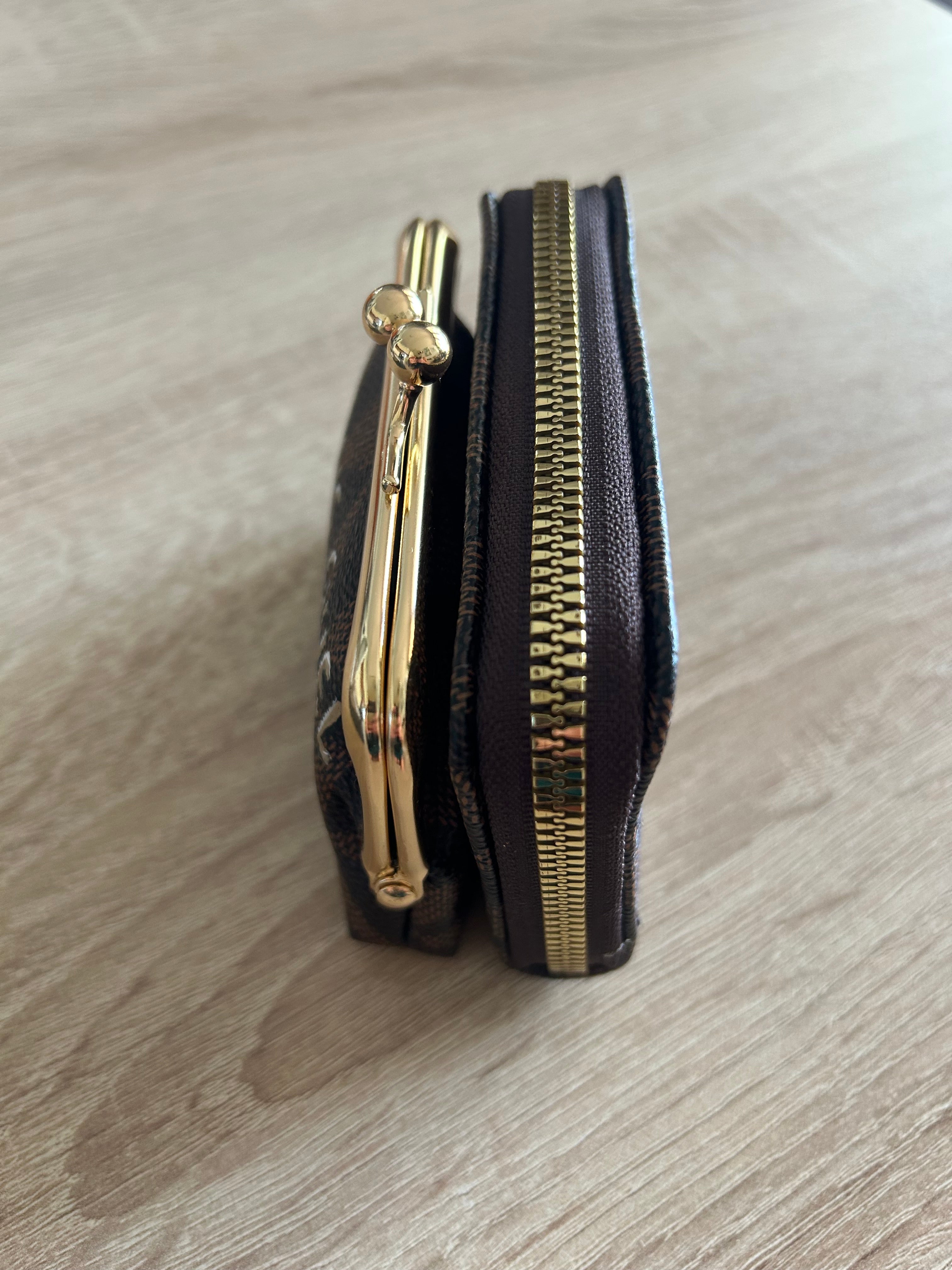 Porte-monnaie / cartes marron