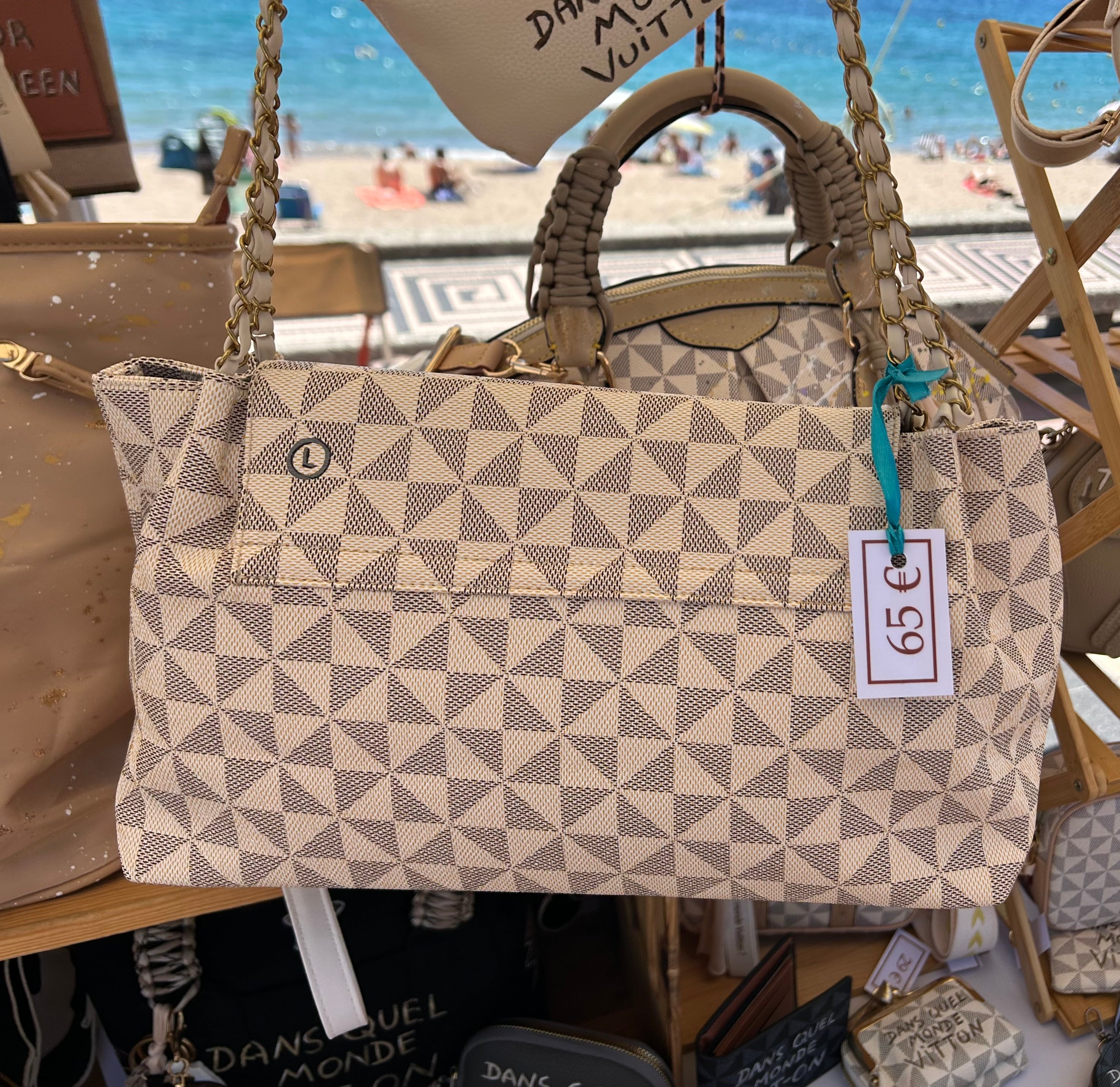 Sac bandoulière chainette