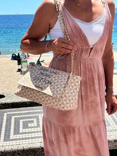 Sac bandoulière chainette