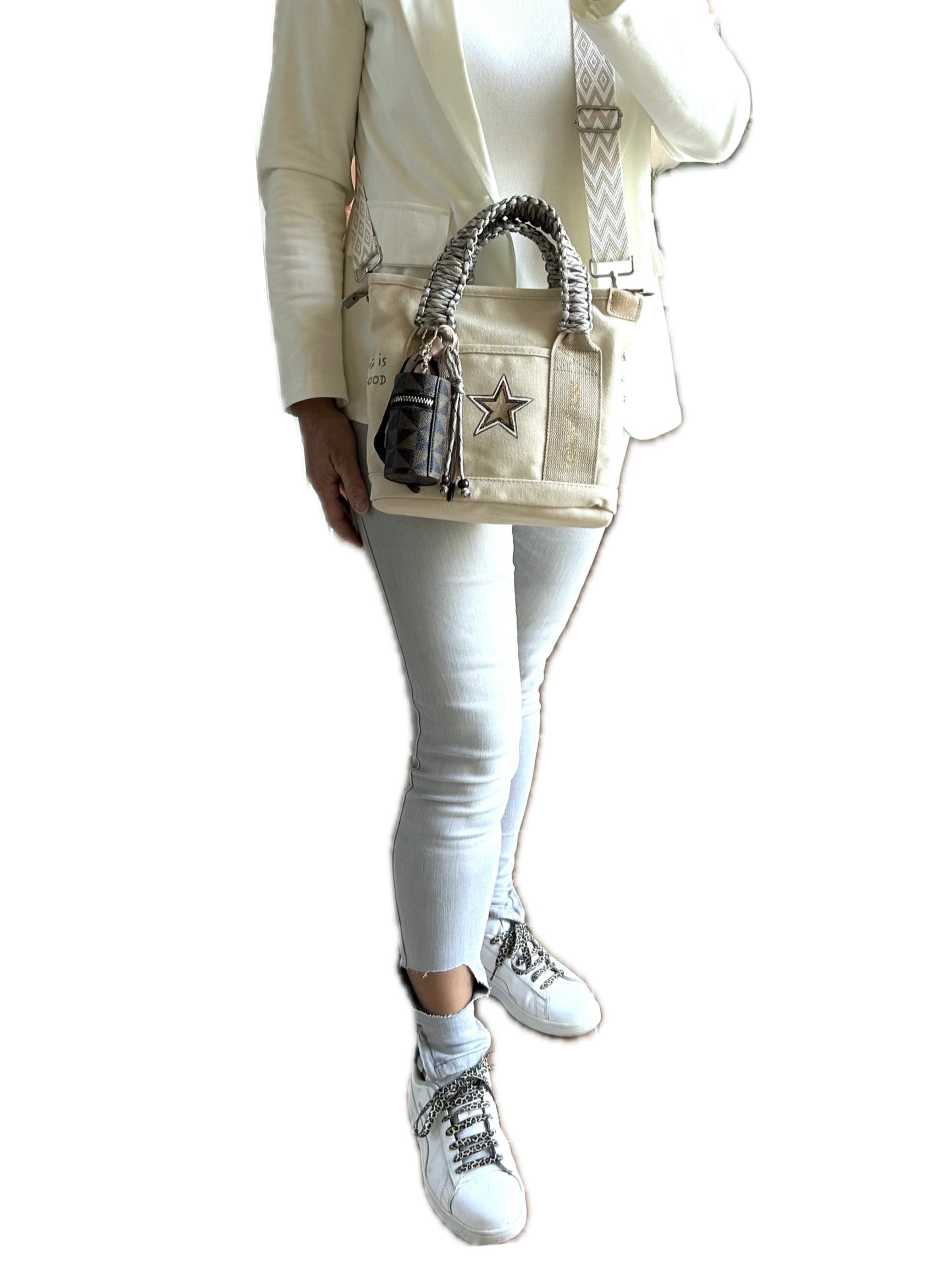 Sac Toile beige Étoile