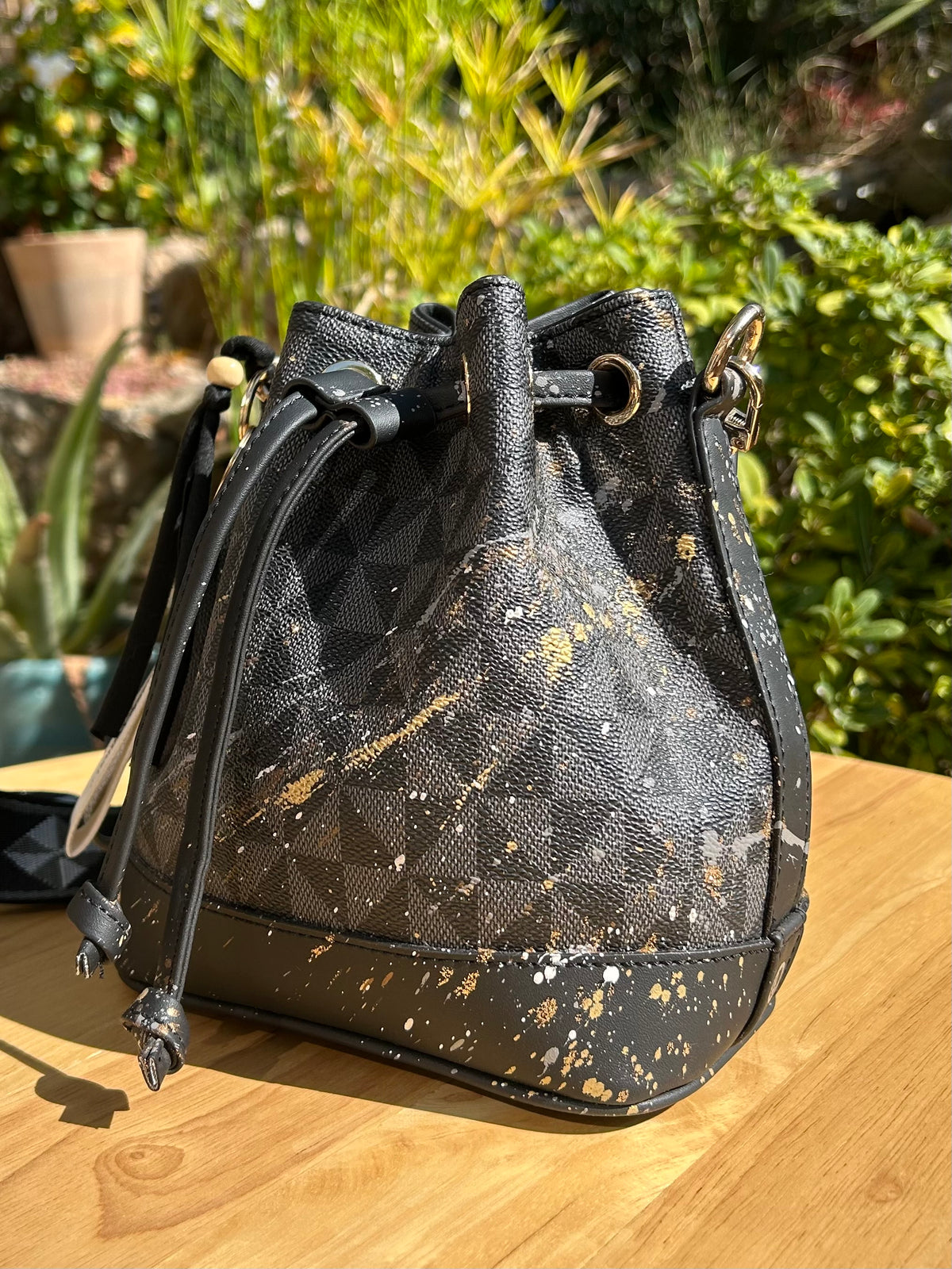 Petit sac noir Pochon