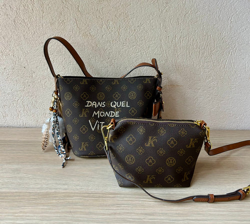 Sac Chic et pochette Dans quel monde Vit-on »
