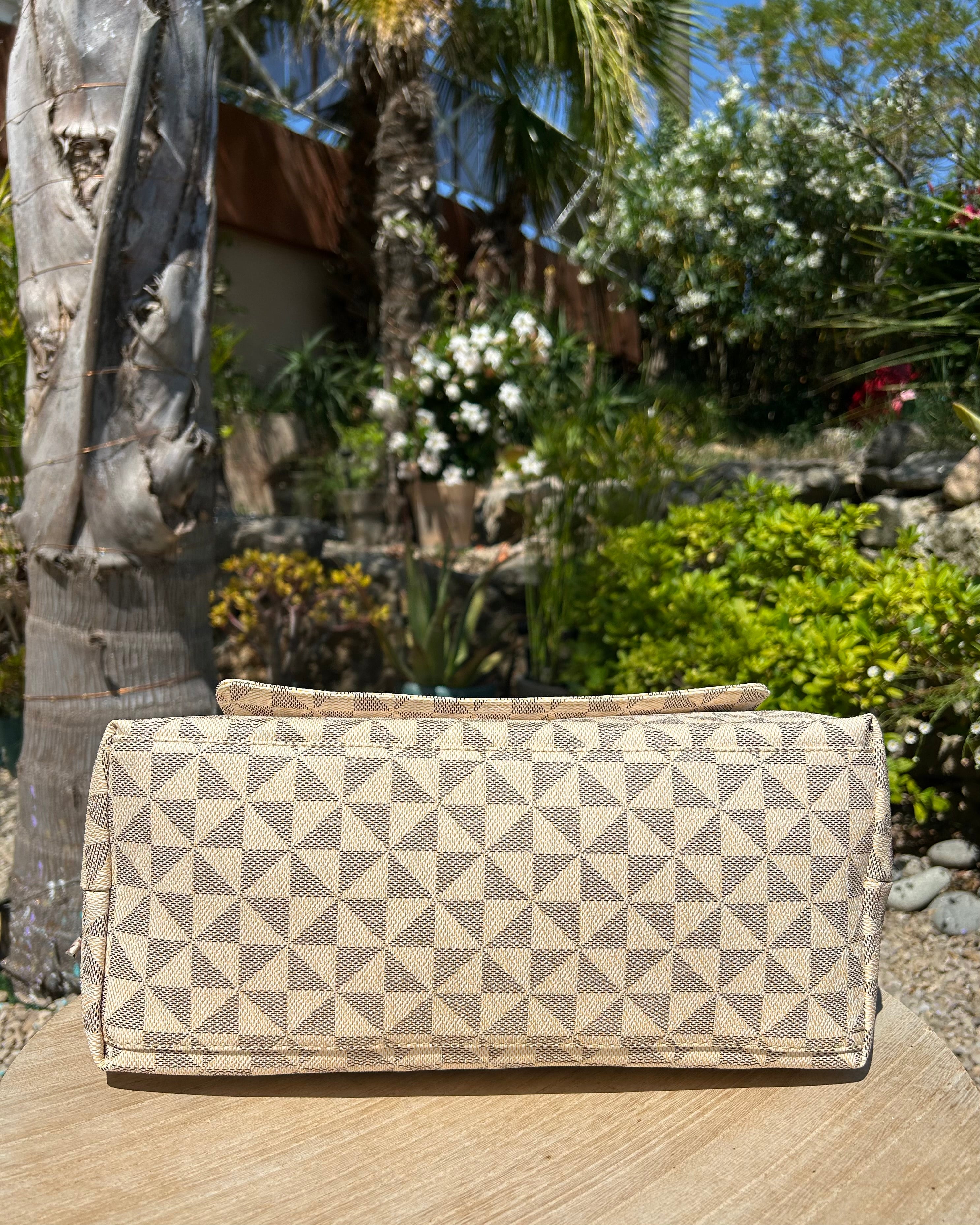 Sac chaînette beige