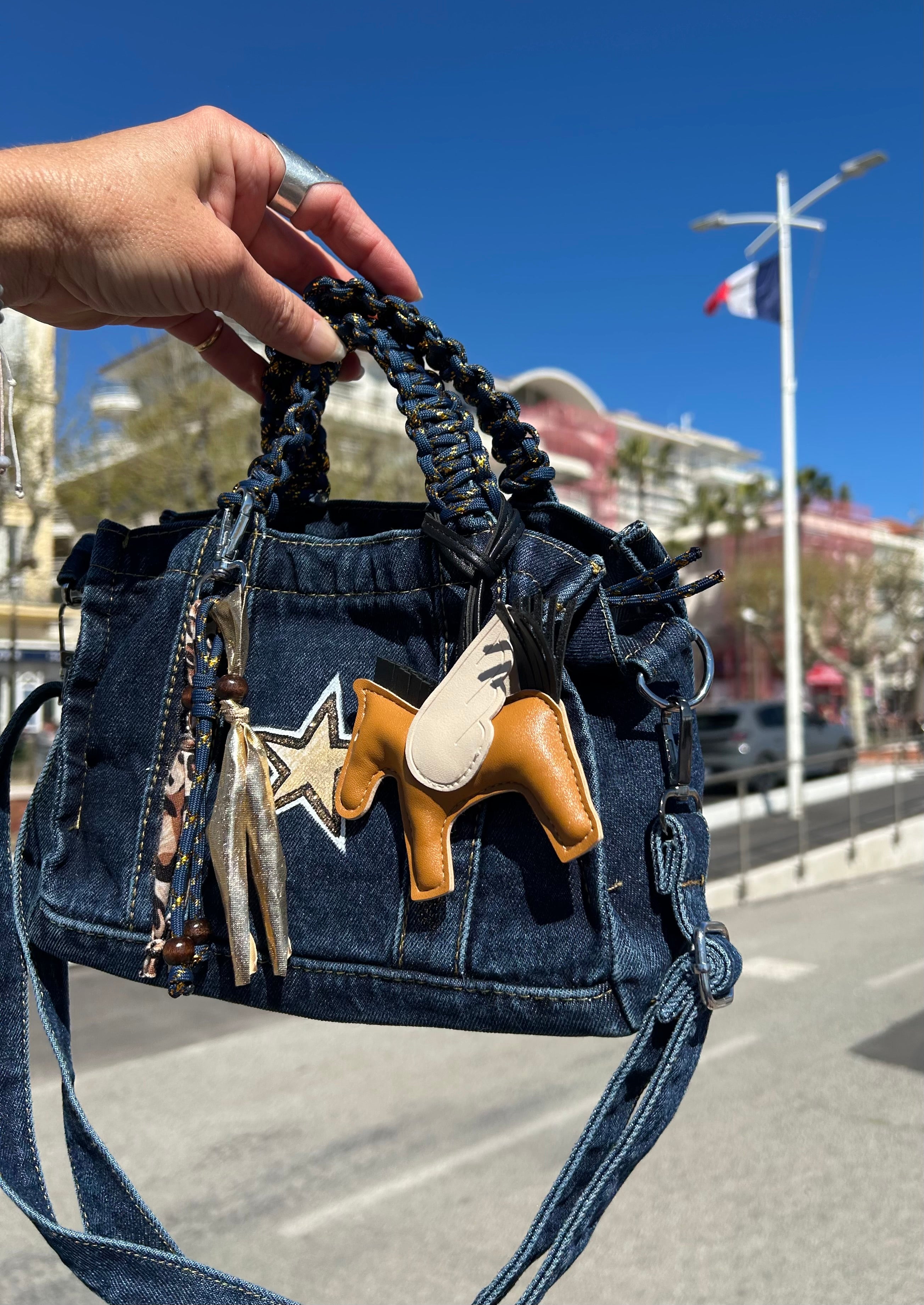Sac jean MINI cheval foufou