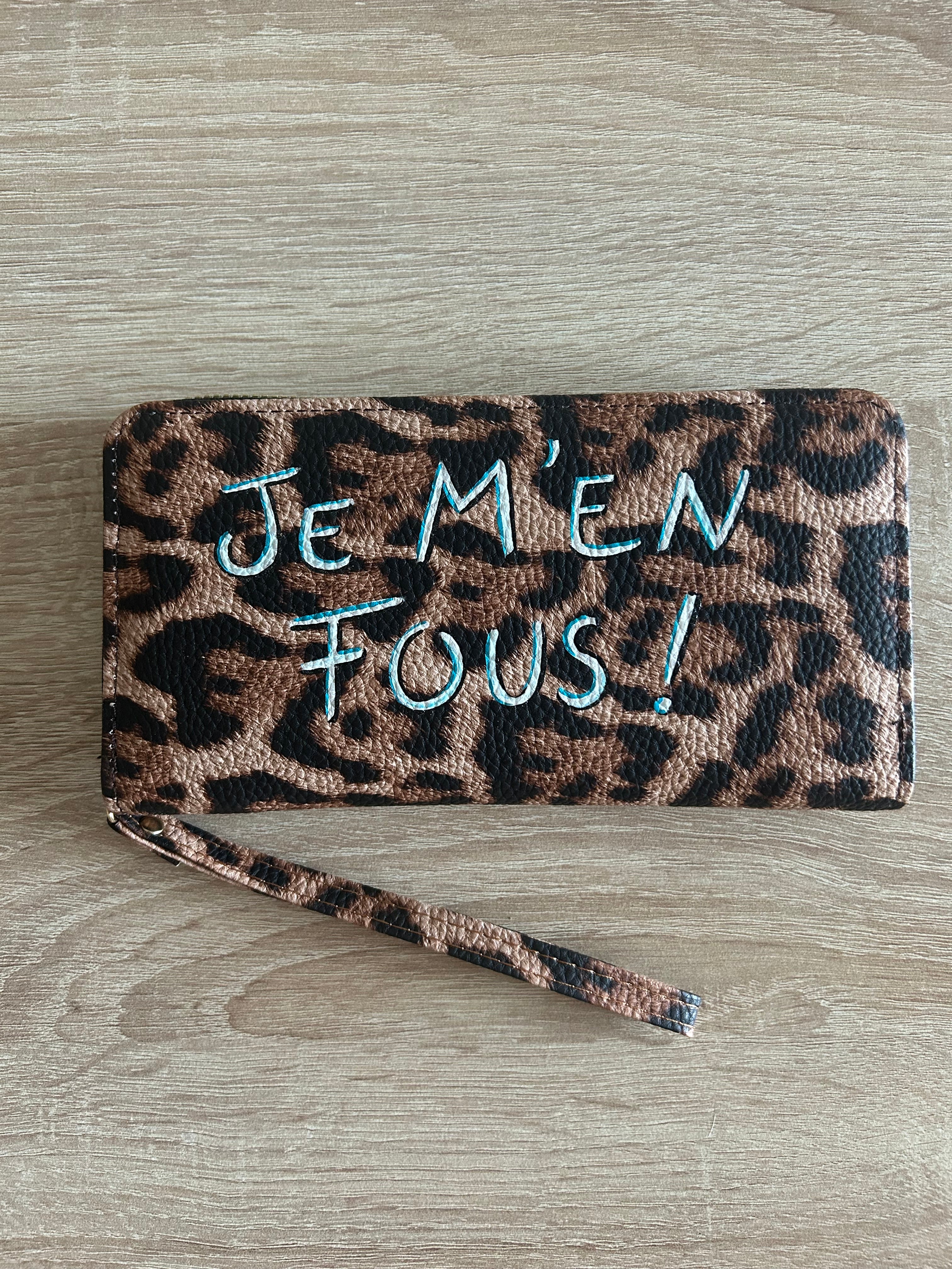 Petit Compagnon léopard JE M’EN FOUS !
