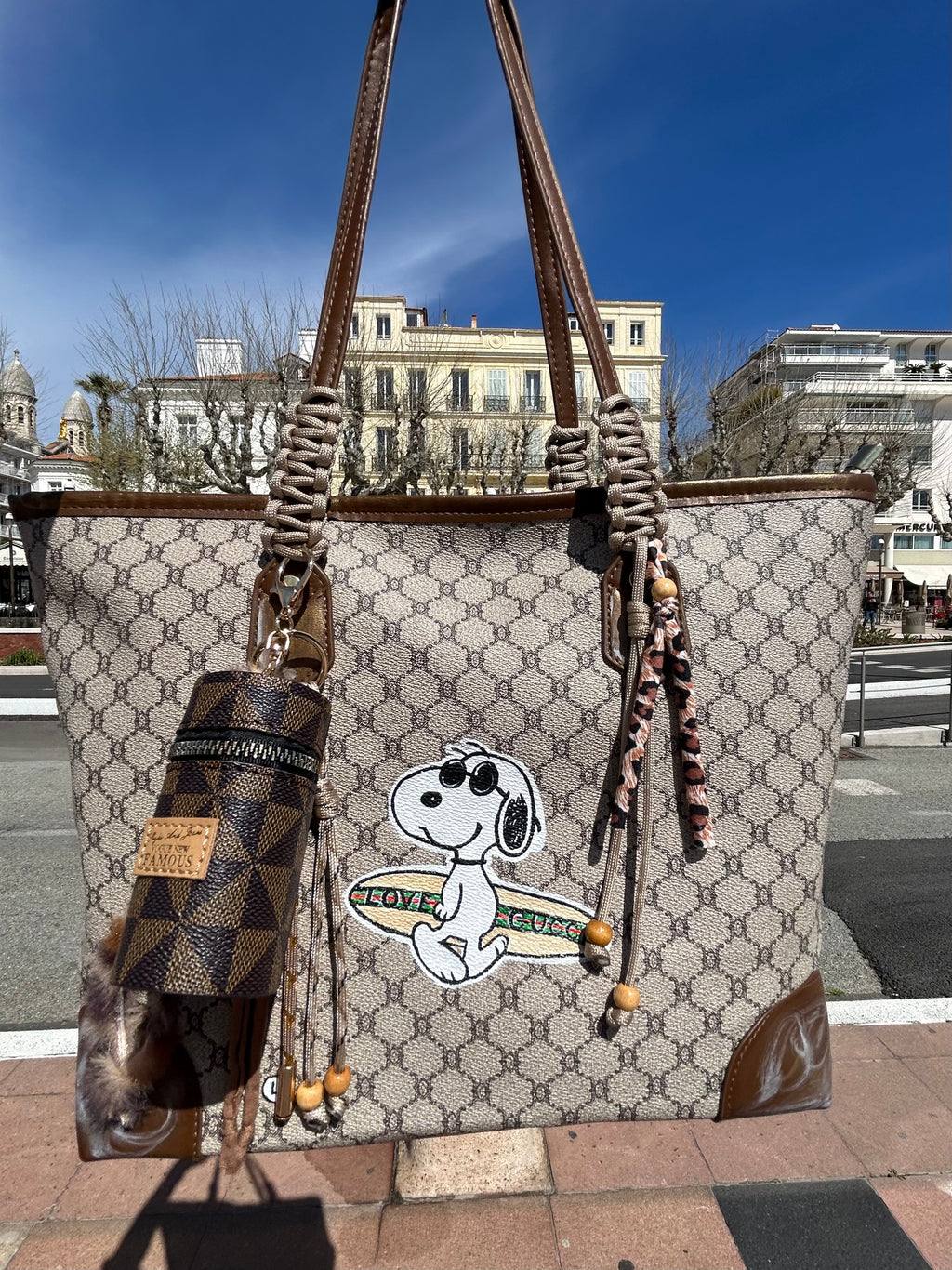 Cabas beige Snoop