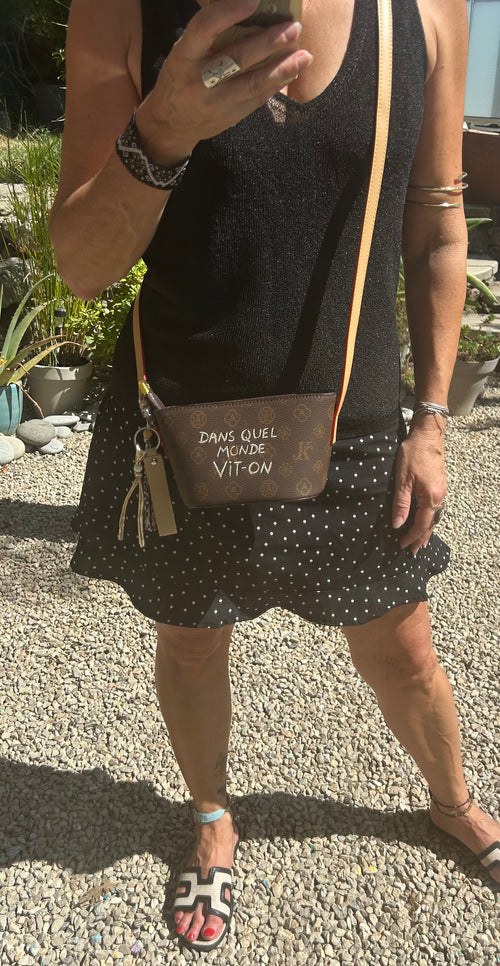 Mini sac « Dans quel monde Vit-on »