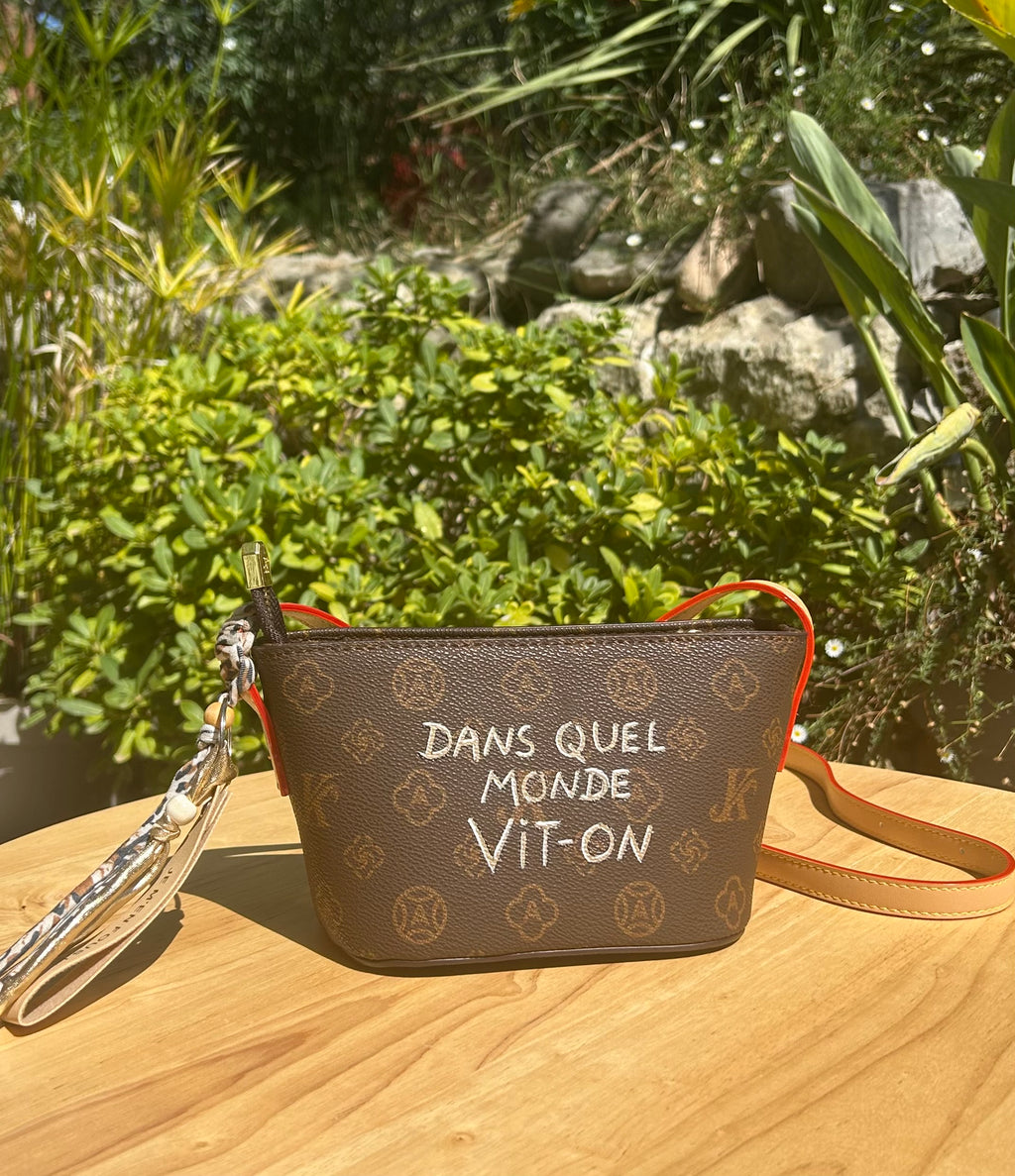 Mini sac « Dans quel monde Vit-on »