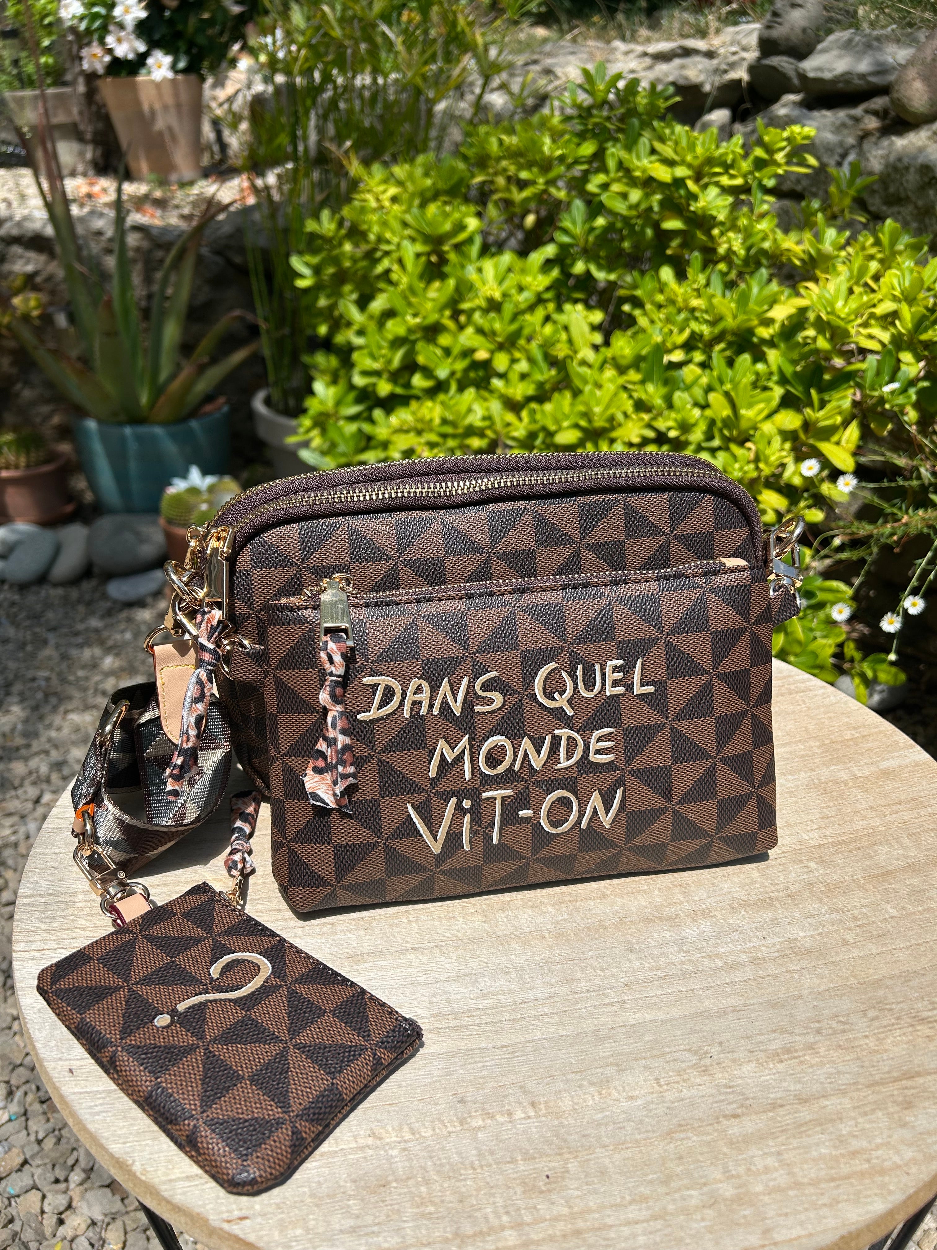 Sac multi-poches Dans quel monde Vit-on