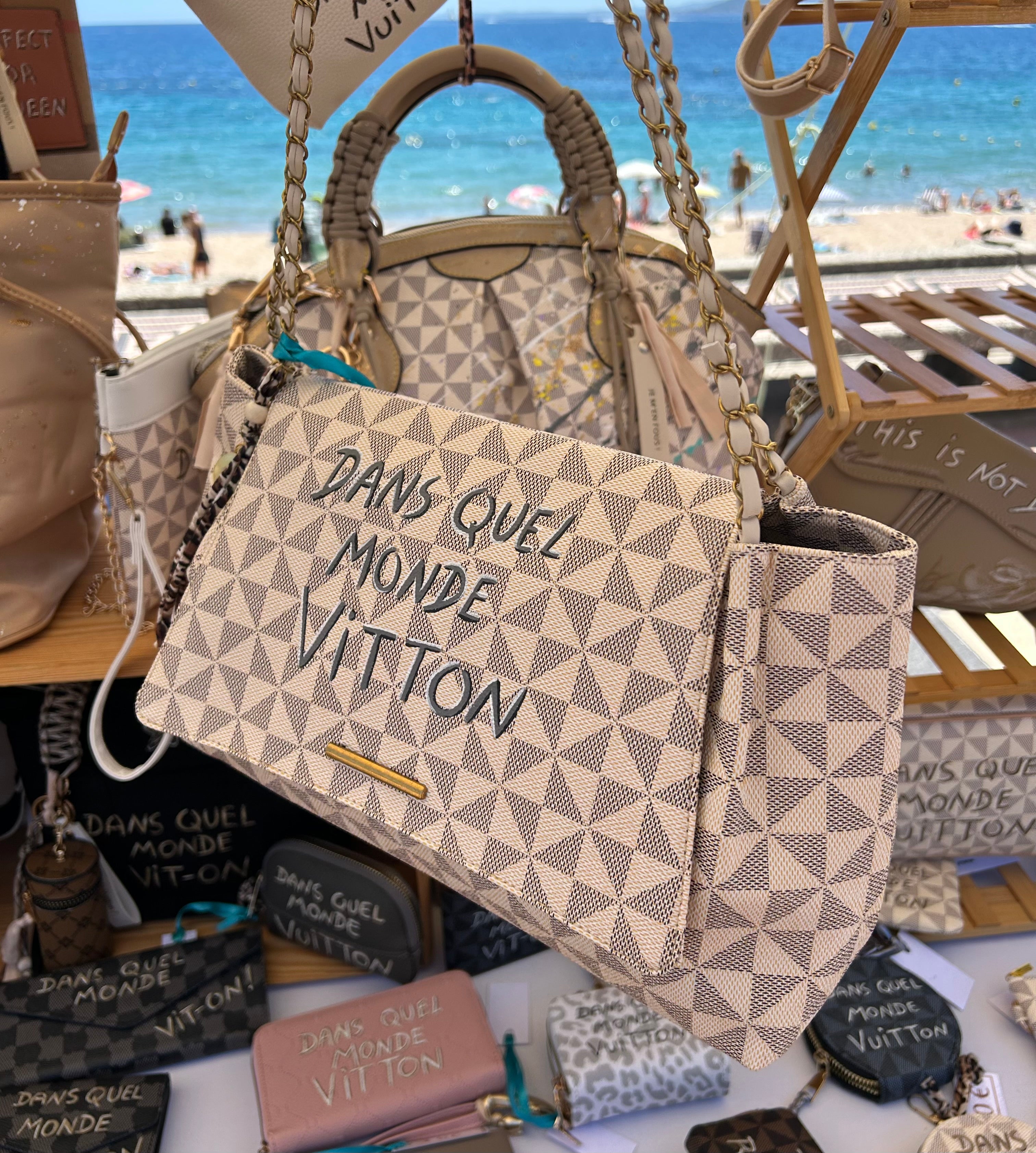 Sac bandoulière chainette