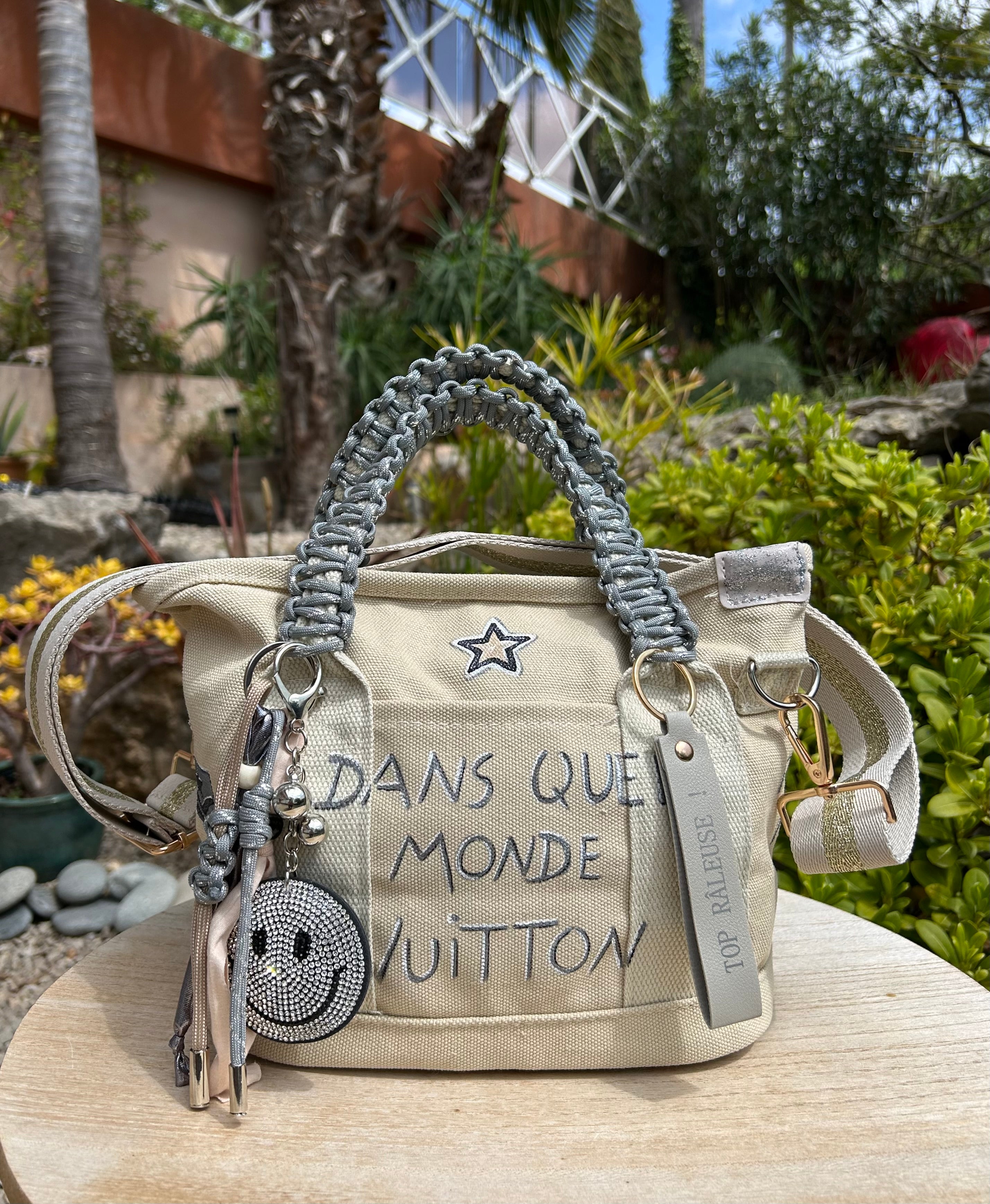 Sac toile beige DQMV