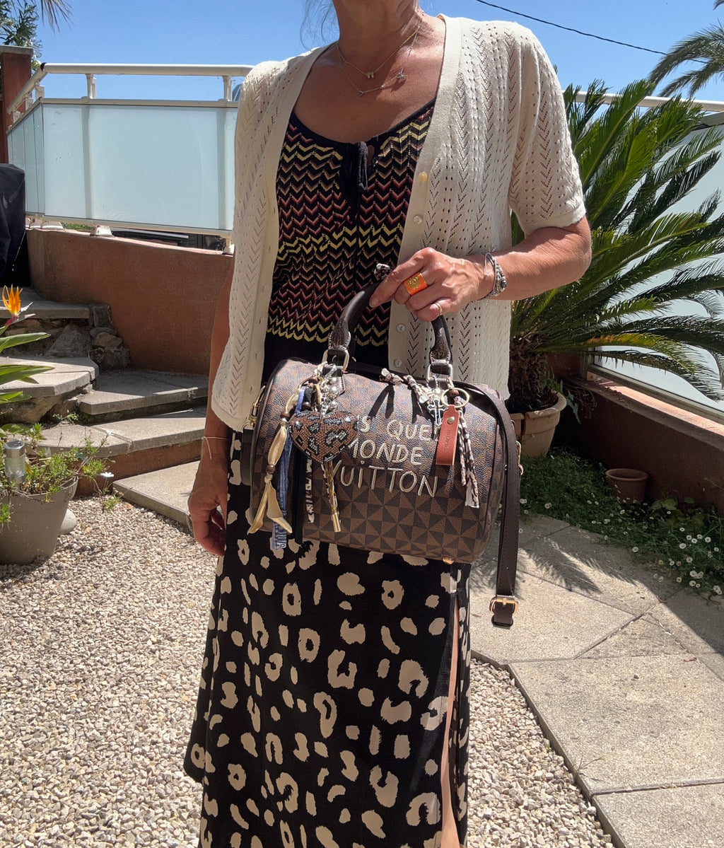 Sac Boston marron DQMV