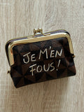Porte-monnaie / cartes JE M’EN FOUS !