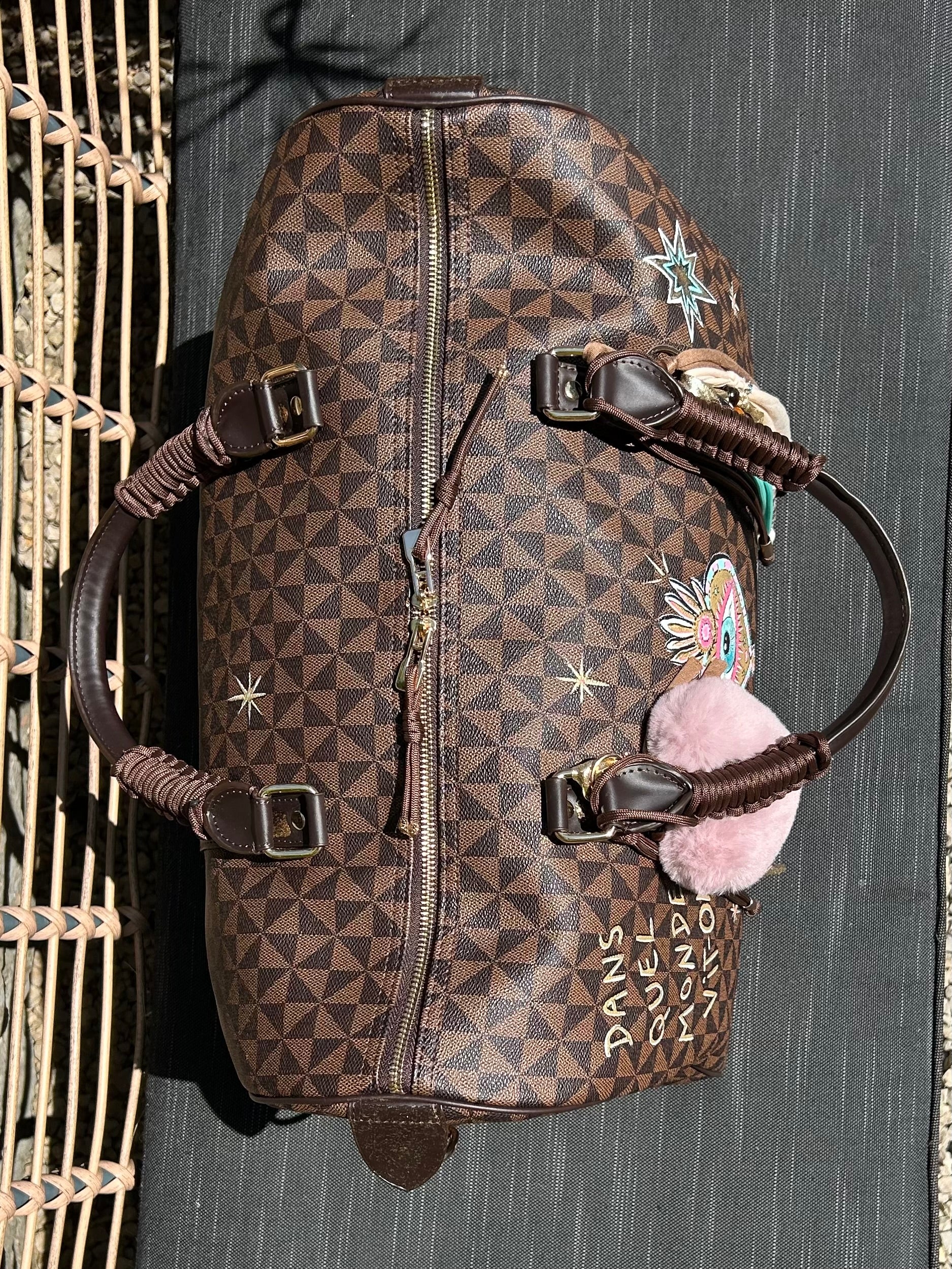 Grand sac voyage CŒUR protecteur