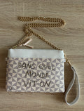 Grande pochette sac DANS QUEL MONDE VIT-ON