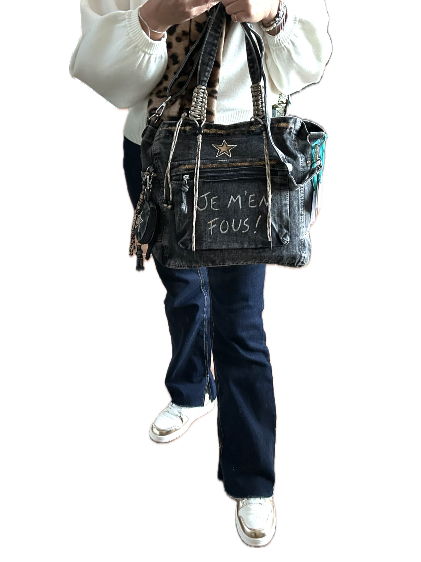 Sac toile JE M’EN FOUS