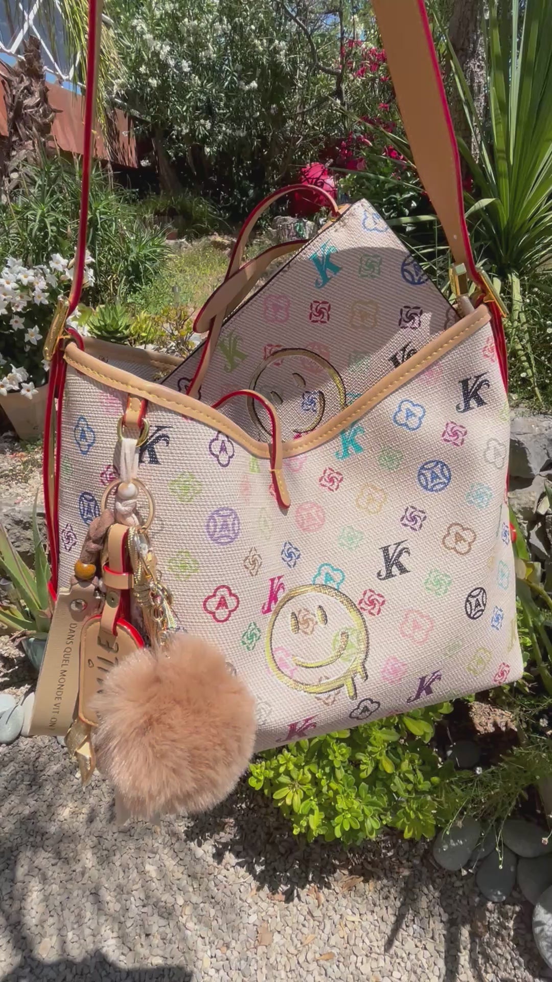 Sac et pochette SMILEY