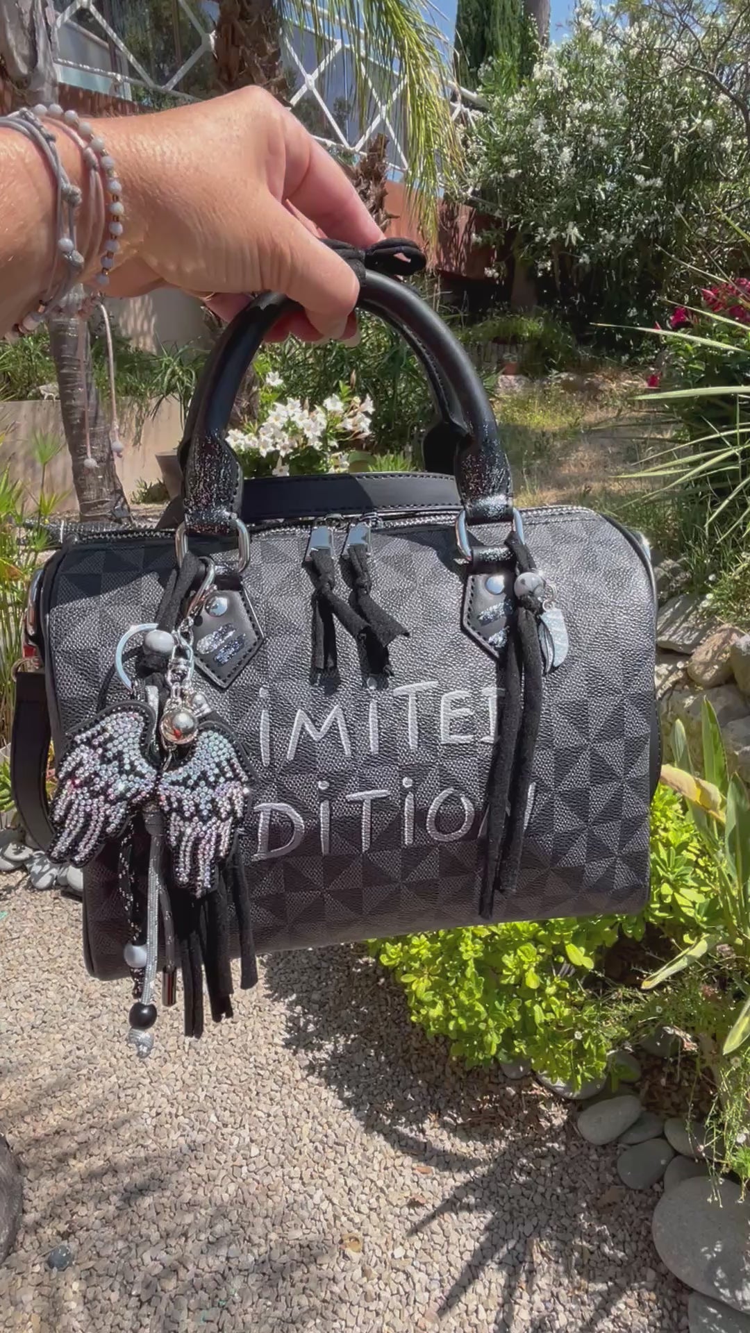 Sac Boston noir LIMITED EDITION