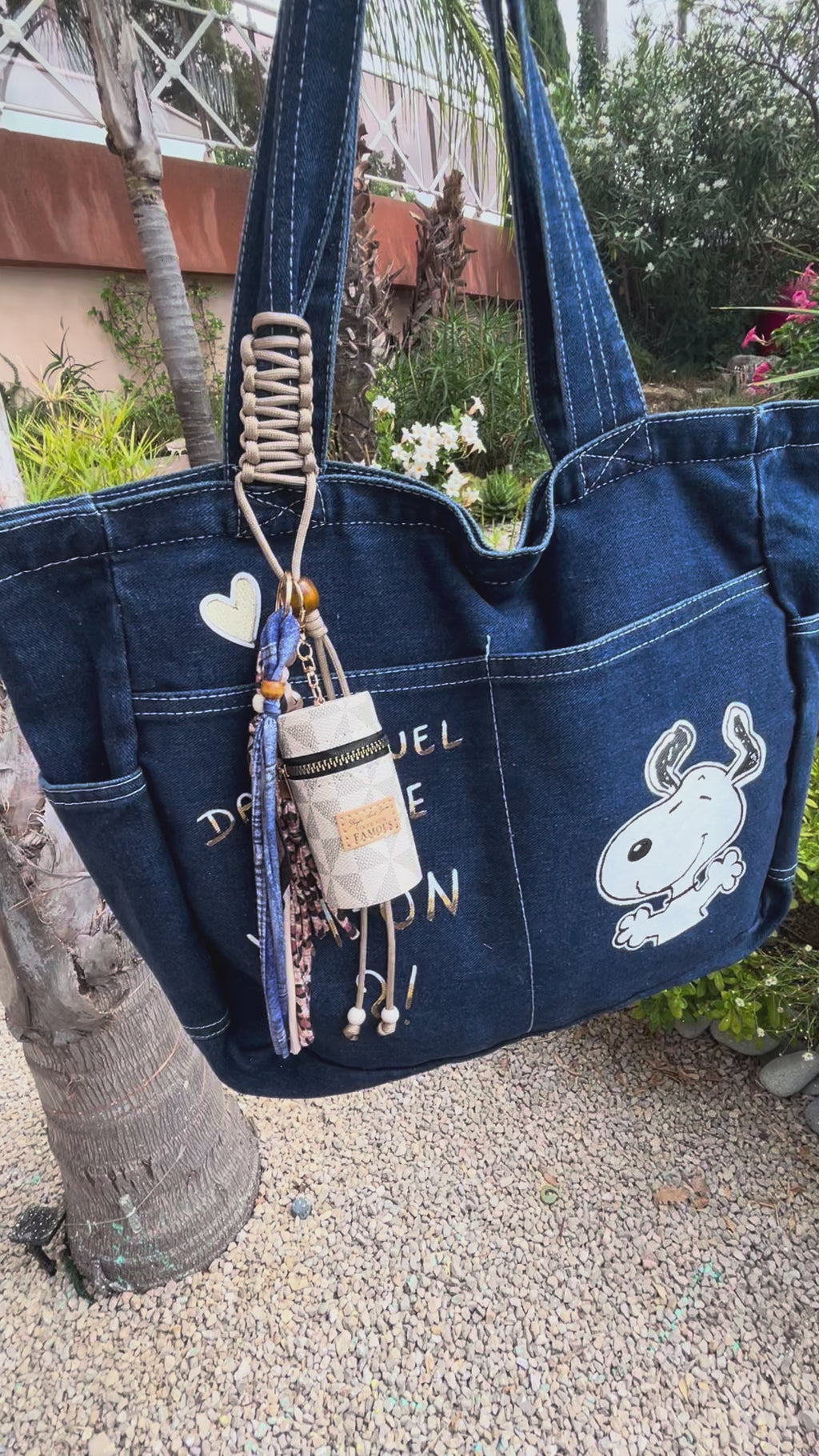 Grand sac jean SNOOP